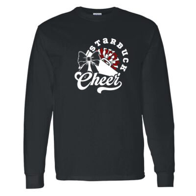 Starbuck International Cheer - Heavy Cotton 100% Cotton Long Sleeve T Shirt Thumbnail