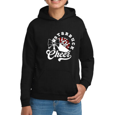Starbuck International Cheer - Youth Heavy Blend Hooded Sweatshirt Thumbnail