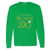 Heavy Cotton 100% Cotton Long Sleeve T Shirt Thumbnail