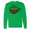 Heavy Cotton 100% Cotton Long Sleeve T Shirt Thumbnail