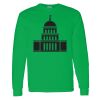 Heavy Cotton 100% Cotton Long Sleeve T Shirt Thumbnail