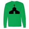 Heavy Cotton 100% Cotton Long Sleeve T Shirt Thumbnail