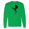 Heavy Cotton 100% Cotton Long Sleeve T Shirt Thumbnail