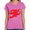 Ladies Heavy Cotton 100% Cotton T Shirt Thumbnail