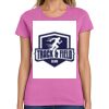 Ladies Heavy Cotton 100% Cotton T Shirt Thumbnail