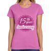 Ladies Heavy Cotton 100% Cotton T Shirt Thumbnail