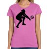Ladies Heavy Cotton 100% Cotton T Shirt Thumbnail