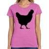 Ladies Heavy Cotton 100% Cotton T Shirt Thumbnail