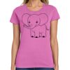 Ladies Heavy Cotton 100% Cotton T Shirt Thumbnail