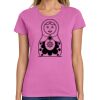 Ladies Heavy Cotton 100% Cotton T Shirt Thumbnail