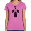 Ladies Heavy Cotton 100% Cotton T Shirt Thumbnail