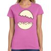 Ladies Heavy Cotton 100% Cotton T Shirt Thumbnail