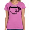 Ladies Heavy Cotton 100% Cotton T Shirt Thumbnail