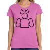 Ladies Heavy Cotton 100% Cotton T Shirt Thumbnail