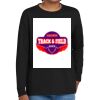 Youth Heavy Cotton 100% Cotton Long Sleeve T Shirt Thumbnail