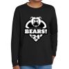 Youth Heavy Cotton 100% Cotton Long Sleeve T Shirt Thumbnail