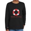 Youth Heavy Cotton 100% Cotton Long Sleeve T Shirt Thumbnail