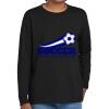 Youth Heavy Cotton 100% Cotton Long Sleeve T Shirt Thumbnail