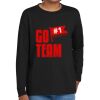 Youth Heavy Cotton 100% Cotton Long Sleeve T Shirt Thumbnail