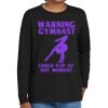 Youth Heavy Cotton 100% Cotton Long Sleeve T Shirt Thumbnail