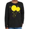 Youth Heavy Cotton 100% Cotton Long Sleeve T Shirt Thumbnail