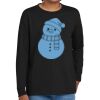 Youth Heavy Cotton 100% Cotton Long Sleeve T Shirt Thumbnail