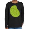 Youth Heavy Cotton 100% Cotton Long Sleeve T Shirt Thumbnail